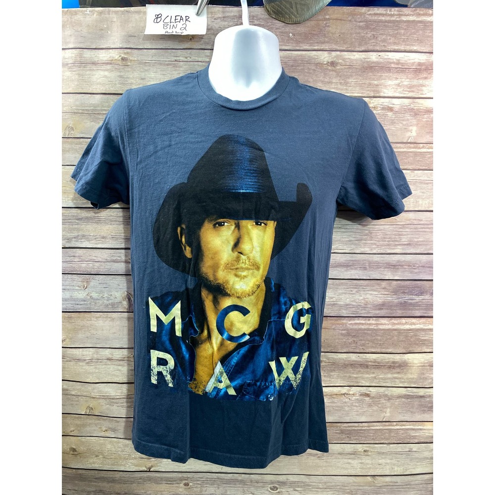 Tim Mcgraw's SOUL 2 SOUL Concert Tee-Shirt Small Blue